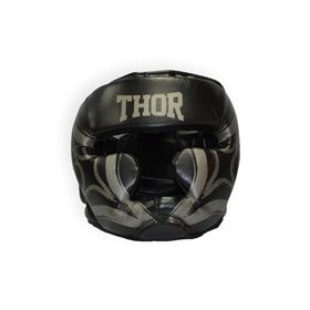 Шолом для боксу THOR COBRA 727 S /Шкіра/чорний