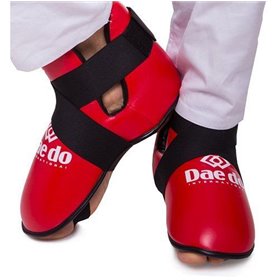 Фути для кікбоксингу, тхеквондо Dado VL-5821 Без бренду L Червоний (37429140)