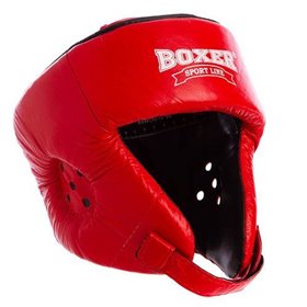 Шолом боксерський відкритий Boxer 2029 Без бренду M Червоний (37429470)