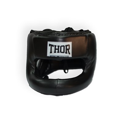 Шолом для боксу THOR NOSE PROTECTION 707 L/PU/чорний