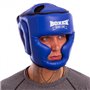 Шолом боксерський з повним захистом Кожвініл BOXER 2036 синій L