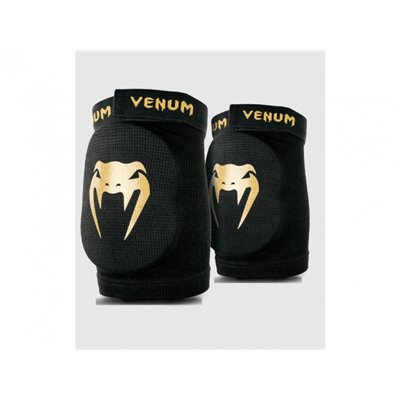 Захист ліктя VENUM Kontact Elbow Protector S чорний/золотий (5256)