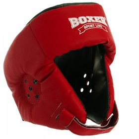 Захист для боксу/єдиноборств Шолом боксерський відкритий BOXER (2028) M Червоний (MA01280)