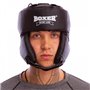 Захист для боксу/єдиноборств Шолом боксерський відкритий BOXER 2028р. M Чорний (MR49009)