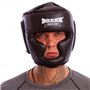 Шолом боксерський з повним захистом Boxer Heroe 2036 розмір M Black