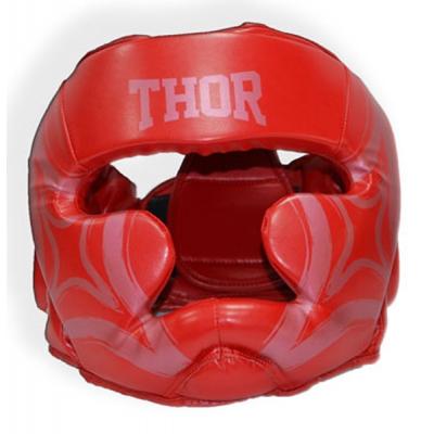 Боксерський шолом Thor 727 Cobra L Red (727 (PU) RED L)