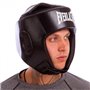 Шолом боксерський відкритий із захистом верхівки Everlast BO-8682 L-62см чорний