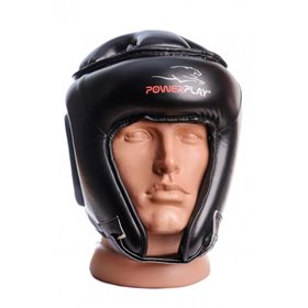 Боксерський шолом PowerPlay 3045 чорний XL