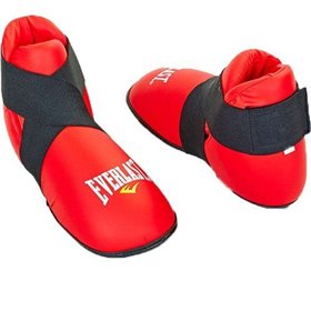 Фути для кікбоксингу, тхеквондо Elast EV-1977 Без бренду XL Червоний (37429141)