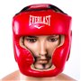 Боксерський шолом закритий Everlast (M червоний)