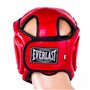 Боксерський шолом закритий Everlast (M червоний)