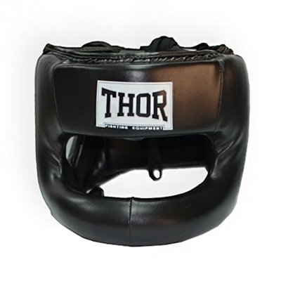 Шолом для боксу THOR NOSE PROTECTION 707 L (707 (PU) BLK XL)