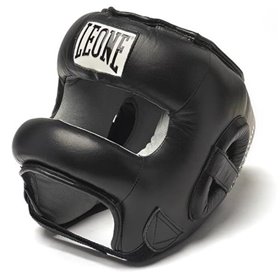 Боксерський шолом з бампером Leone Protection L