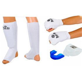 Комплект захисту для карате Daedo MA-0008D білий розмір XS