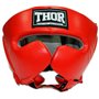 Боксерський шолом Thor 716 M шкіра Червоний (7000549680513)