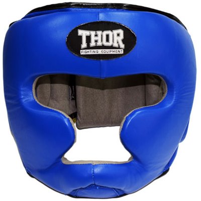 Боксерський шолом Thor 705 XL PU Синій (7000849680534)