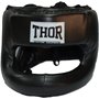 Боксерський шолом Thor NOSE PROTECTION 707 M шкіра Чорний (2124137100131)