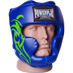 Боксерський шолом PowerPlay 3043 L Синій (PP_3043_L_Blue)