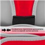 Боксерський шолом PowerPlay 3068 PU + Amara S Червоно-білий (PP_3068_S_Red/White)