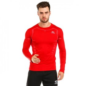 Футболка компресійна Europaw ls top червона [M]