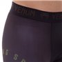 Комплект компресійний чоловічий (Лонгслив і штани) Venum SIGNATURE 9508-9608 (PL, еластан, S 42-44), чорний-зелений)