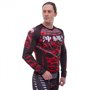 Комплект компресійний чоловічий (Лонгслив і штани) Venum OKINAWA 9504-9604 (PL, еластан, XXL 50-52 , чорний-червоний)