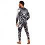 Комплект компресійний чоловічий лонгслів та штани VNM CAMO HERO CO-8124-CO-8220-BK M білий камуфляж