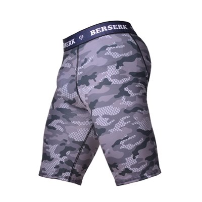 Шорти компресійні Berserk Tactical Force camo grey, S