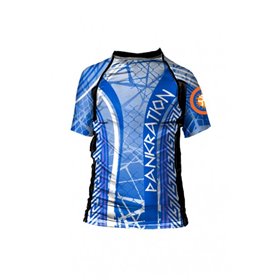 Рашгард Berserk for Pankration Approved UWW Kids blue, 3XS
