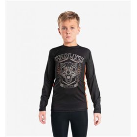 Рашгард Berserk Wolfs Stamina kids black, 2XS