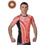 Рашгард Pankration Berserk 3D Approved UWW red, 2XL