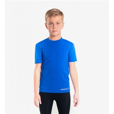 Футболка компресійна Berserk Martial Fit Kids blue, 6XS