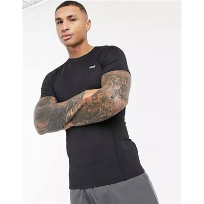 Компресійна чоловіча футболка для тренувань ASOS 4505 icon muscle fit training L