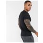 Компресійна чоловіча футболка для тренувань ASOS 4505 icon muscle fit training L