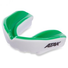 Капа боксерська одностороння доросла Atak Heroe 1996 White-Green