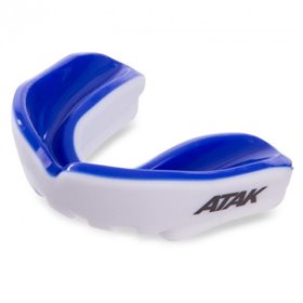 Капа боксерська одностороння доросла Atak Heroe 1996 White-Blue