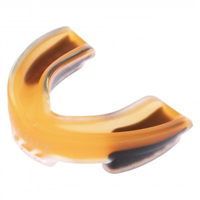 Капа боксерська ароматизована одностороння (однощелепна) юніорська у футлярі ICE HIT Апельсин BO-0064-S (термопластик, р-р S вік