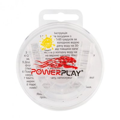 Капа боксерська PowerPlay 3306 JR зі смаком лемона