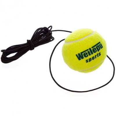 Тенісний м'яч на гумці боксерський Fight Ball Wielepu Heroe 626 Green-Black