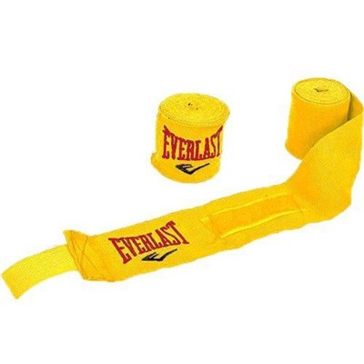 Бинти боксерські Everlast MA-5465 3м Жовтий (37429057)