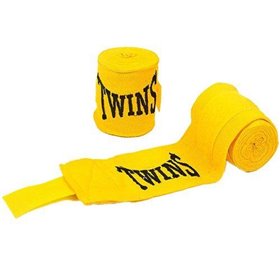 Бинти боксерські MA-5466 Twins 3м Жовтий (37426014)