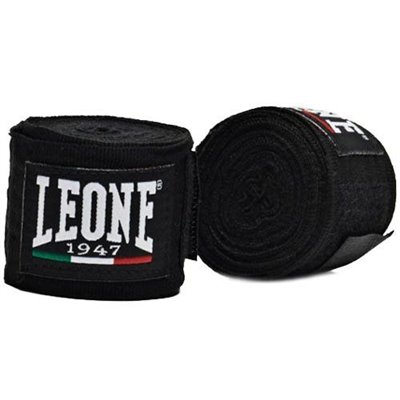 Бинти боксерські Leone Leone 1947 4,5м Чорний (37333028)