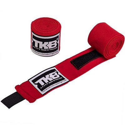 Бінти боксерські бавовна з еластаном Hand Wraps TKHWR-01 Top King Boxing 4м Червоний (37551001)