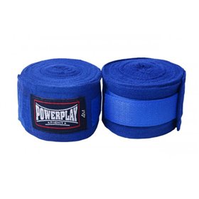 Бинти для боксу PowerPlay 3047 Сині (4м)