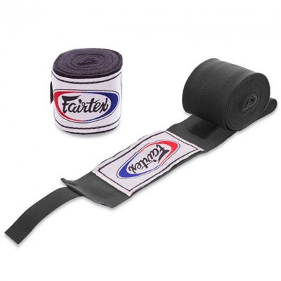 Бинти боксерські Fairtex Heroe HW2-3 довжина 3м Black