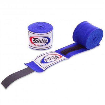 Бінти боксерські бавовна FAIRTEX HW2-5 5м Синій