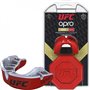 Капа OPRO Gold UFC Hologram Red Metal/Silver (art.002260002)