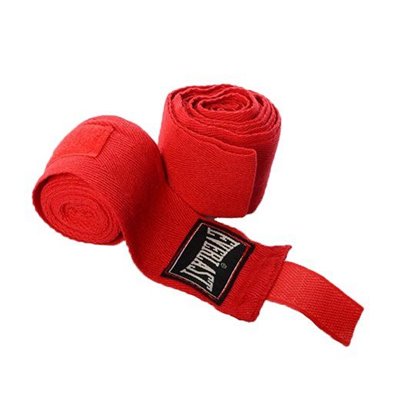 Бинти боксерські Everlast MS 1637 Без бренду Червоний (37429156)