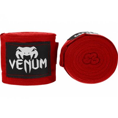 Бинти VENUM Kontact Boxing Handwraps 2,5 м (100') червоний (4236)