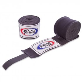 Бинти боксерські бавовна FAIRTEX HW2-5 5м Чорний